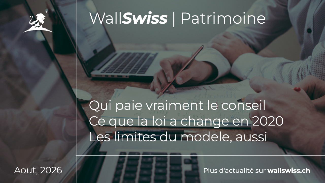 Comparaison entre le modele bancaire integre et celui du cabinet financier independant en Suisse