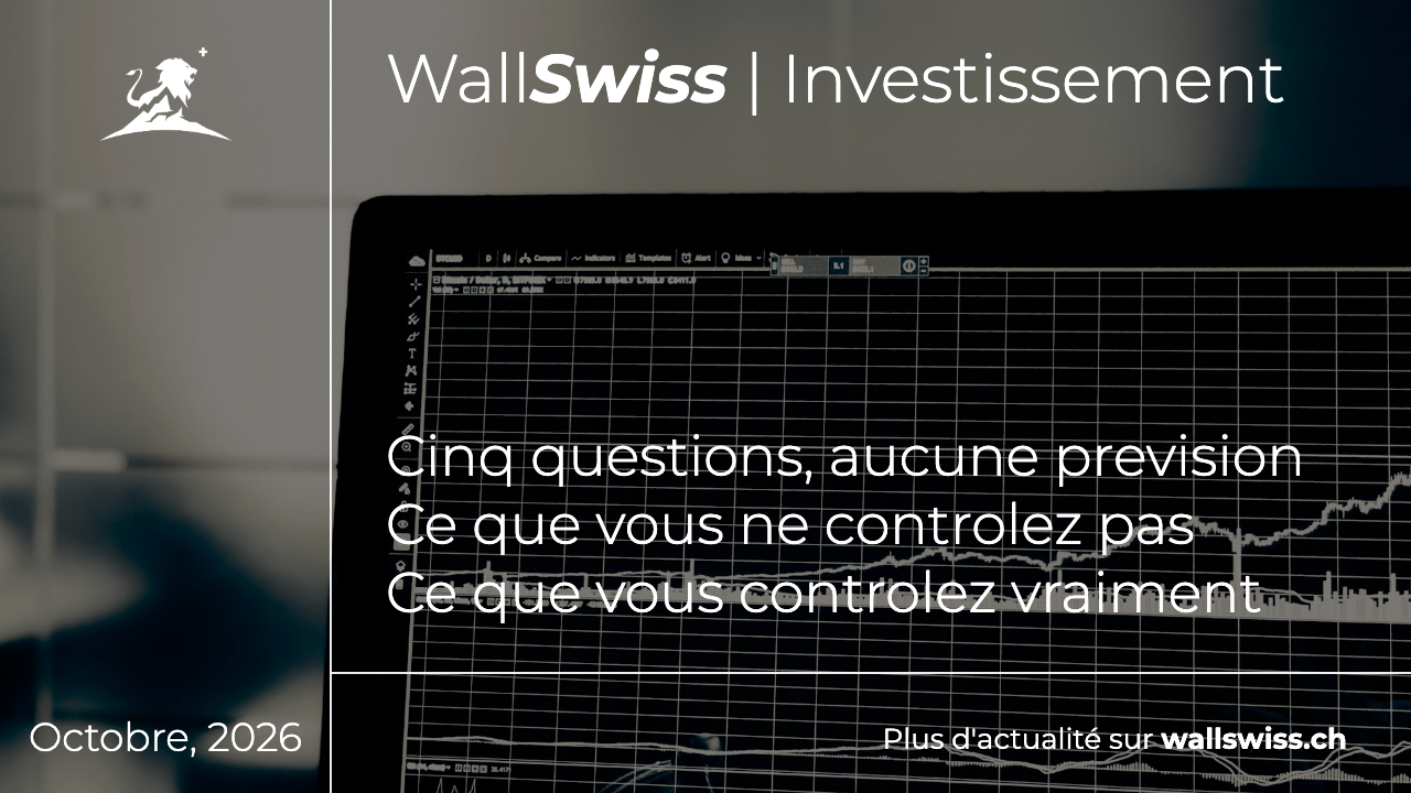 Cinq questions structurelles a suivre sur les marches financiers au quatrieme trimestre 2026