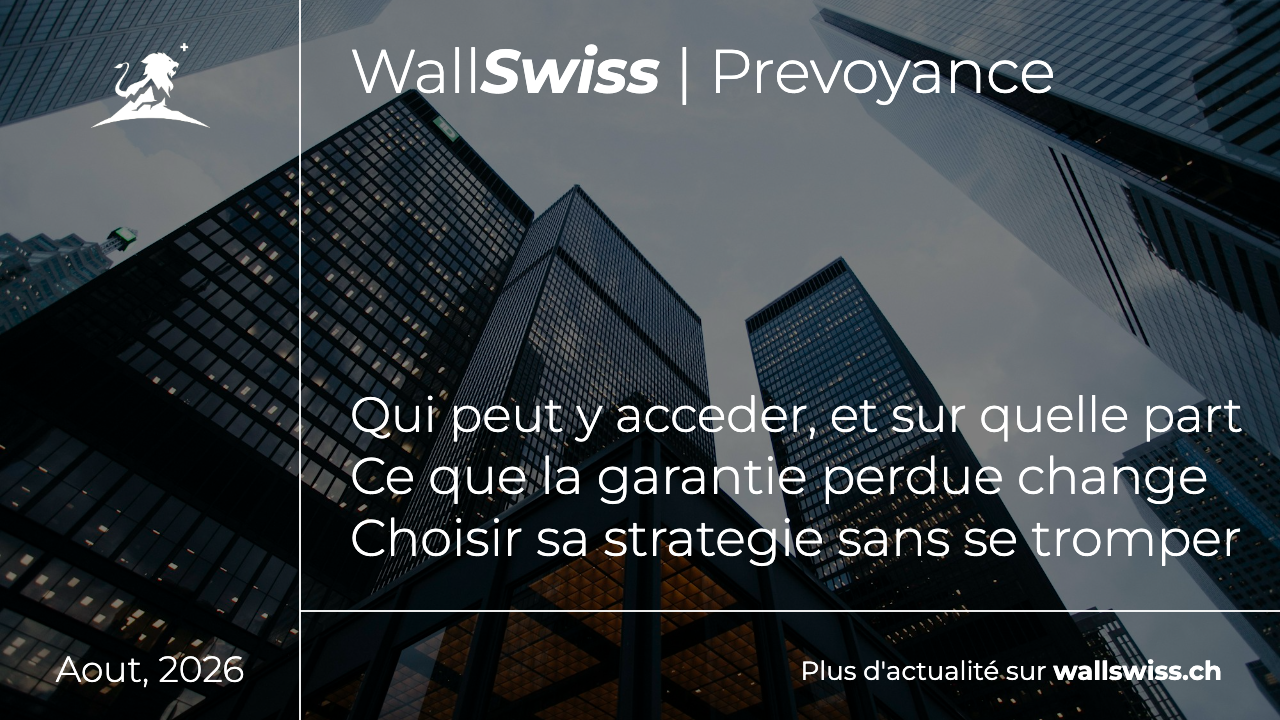 Fonctionnement des plans 1e de la prevoyance professionnelle suisse pour les salaires eleves
