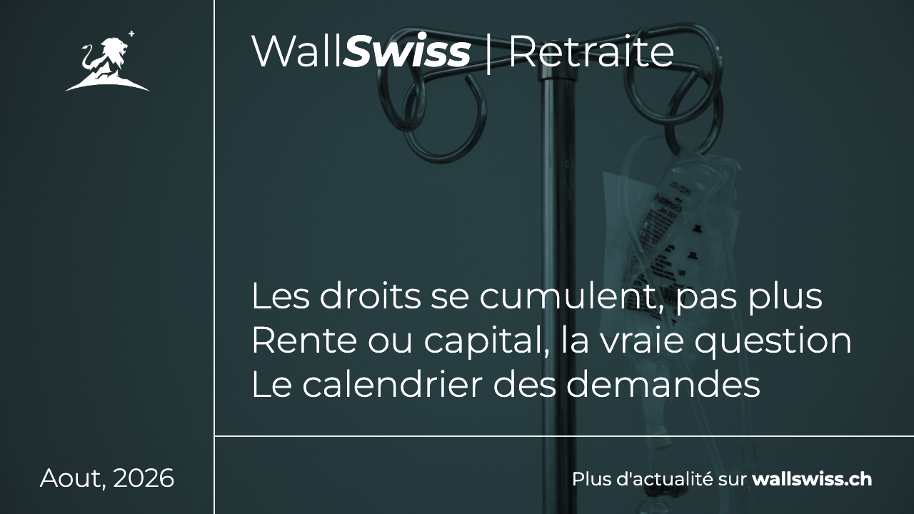 Coordination des droits a la retraite entre la France et la Suisse pour un travailleur frontalier